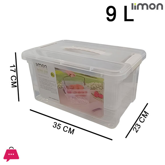 Limon Picnic Box Travel Box with Ice Holder 9 Liter