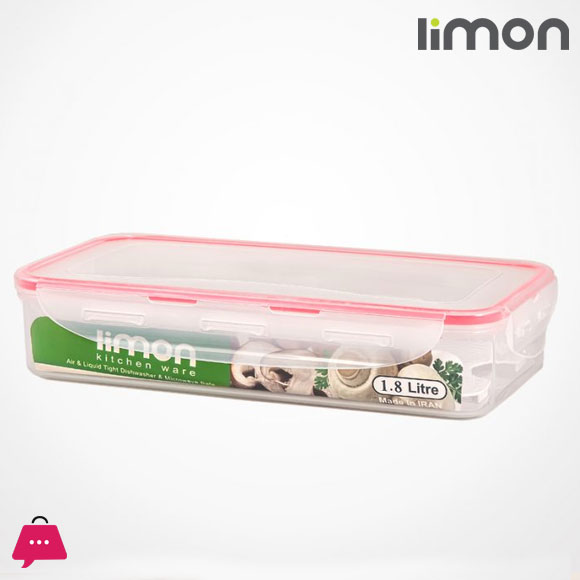 Limon Rectangle Food Container 1.8 Ltr