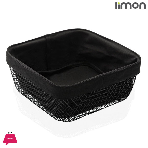 Limon Square Metal Fruit Basket