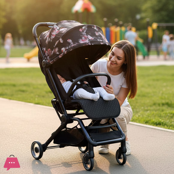 New Style Automatic folding Lightweight Baby Strollers