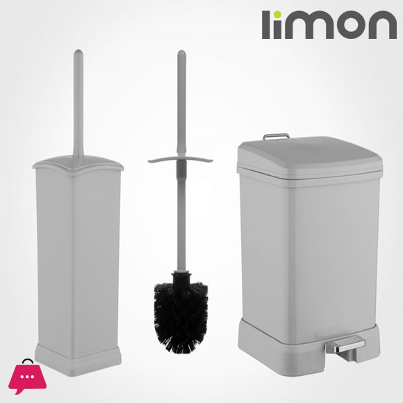 RECTANGLE DUSTBIN AND BRUSH PRODUCT CODE:1923