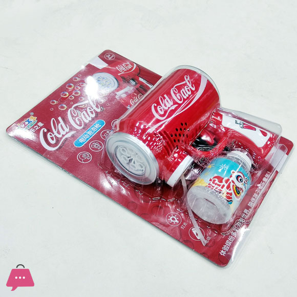 Fully Automatic Electric Soda Can Bubble Gun