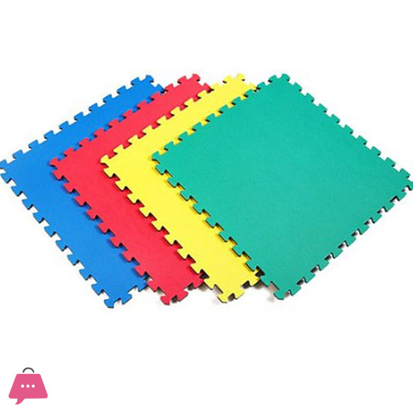 Interlocking Eva Mat Multi-Purpose Foam Floor Mats 2 x 2 Feet Pack of 4 Sheet