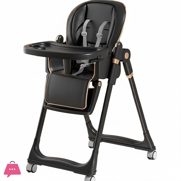 JOYOUS Baby High Chair with Rocker 11-4