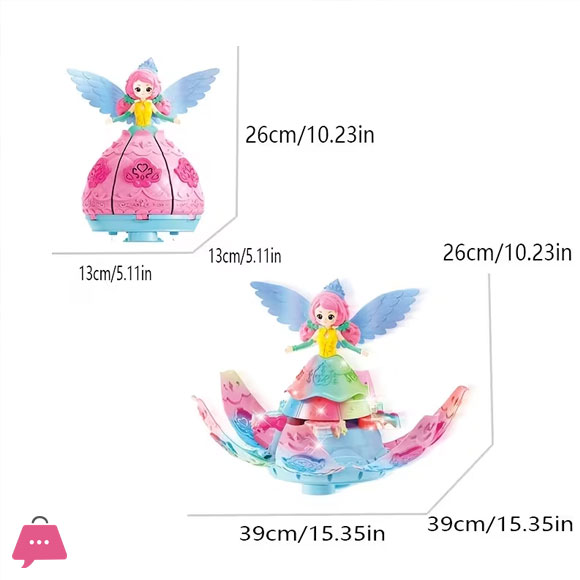 Magic Dancing Princess The Flower Fairys Ball Dreamy Doll
