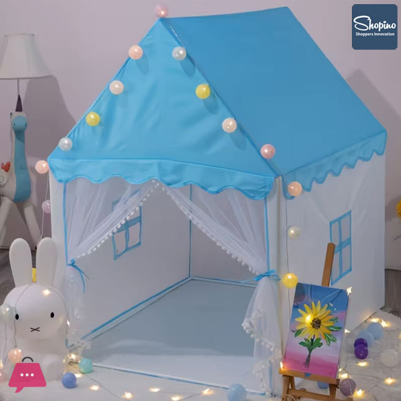 Shopino Dream Castle Playhouse Tent Indoor Outdoor Play House Tent