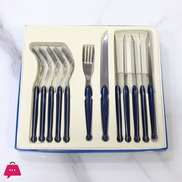 12 Piece Flatware Set Fork & Knife