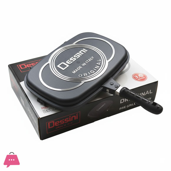 Double Side Grill Pan Dessini - 36 CM