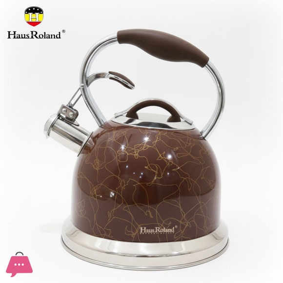 Haus Roland GERMANY DESIGN 3L Stainless Steel Stovetop Whistling Kettle