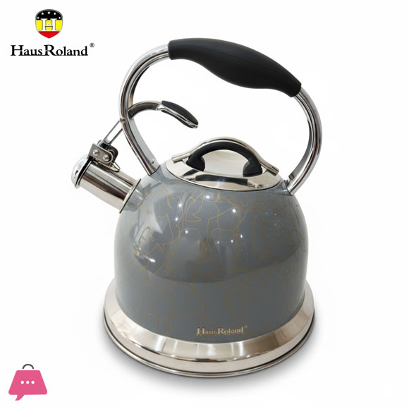 Haus Roland GERMANY DESIGN 3L Stainless Steel Stovetop Whistling Kettle