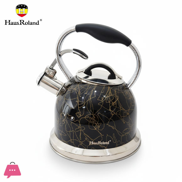 Haus Roland GERMANY DESIGN 3L Stainless Steel Stovetop Whistling Kettle