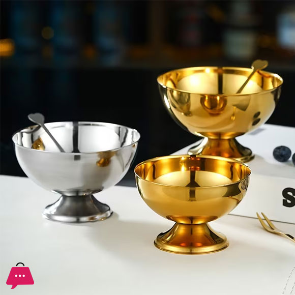 Ice Cream Cup With Base - 11cm