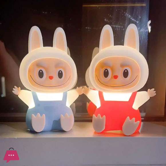 Labubu Silicone Night Light for Kids