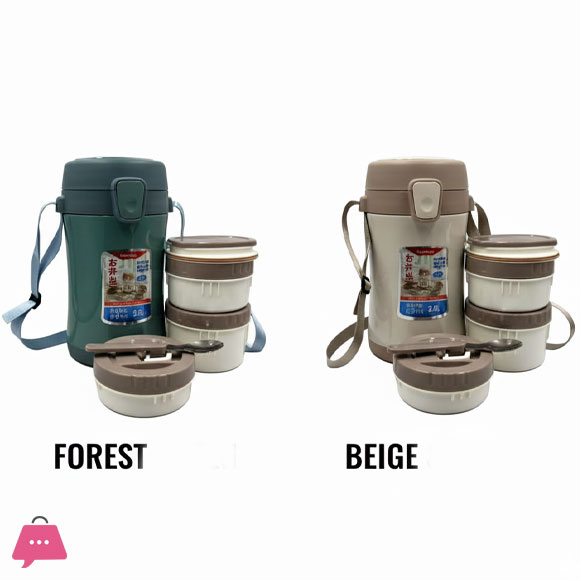 Portable Handheld 316 Stainless Steel Vacuum Insulated Lunch Box