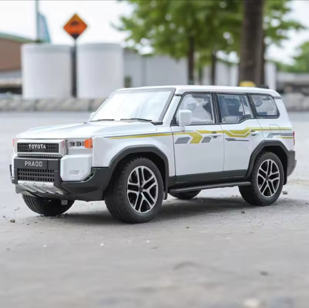 1:24 Prado LC250 LC80 Alloy Model Toy Diecast Metal Miniature Car