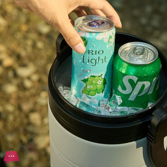 Tyeso Large Capacity Vacuum Insulated Portable Cooler
