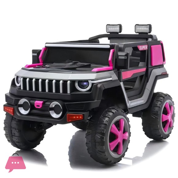 12V Powered Two Motor Children Electric Ride on Monster Jeep Toy Cars Kids Remote Control Ride on Car