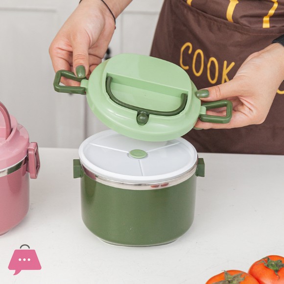 2 Layer Lunch Box Food Warmer
