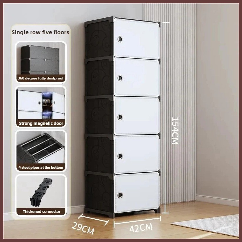 5-tier-plastic-wardrobe-organizer-for-storage-cupboard