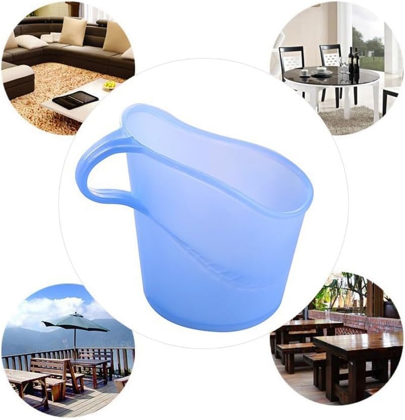12PCS Disposable Cup Holder Plastic Anti-scalding Cup Holder Coffee Mug Holder for Home Office Party