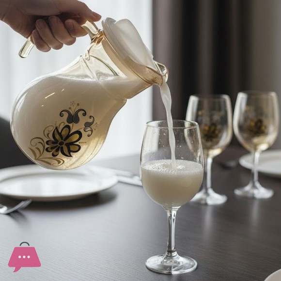 7-Piece Gold-Design Water Set