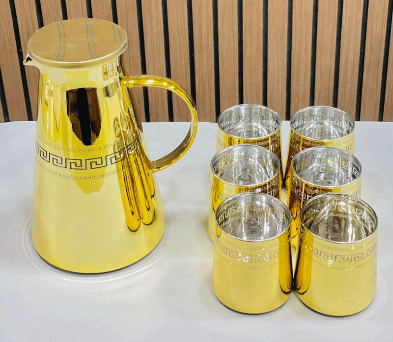 7pcs Turkey Glass Stylish Water Set