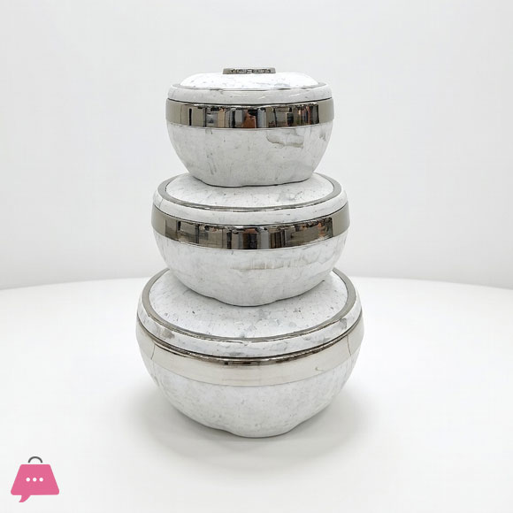 Functional Elegance Insulated Hot Pot Set 3 Pcs