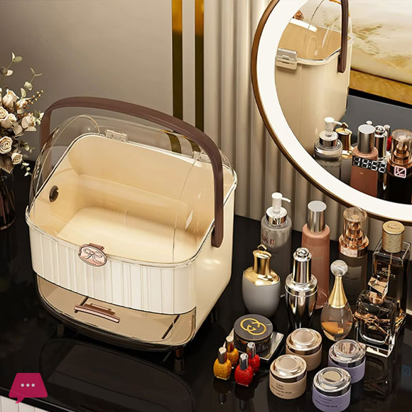 Makeup Cosmetic Drawer Organizer Storage Box