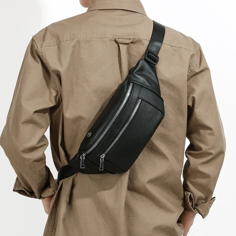 Men Chest Bag High Quality Sports Backpack Crossbody Daypack Fashion Waist Pack