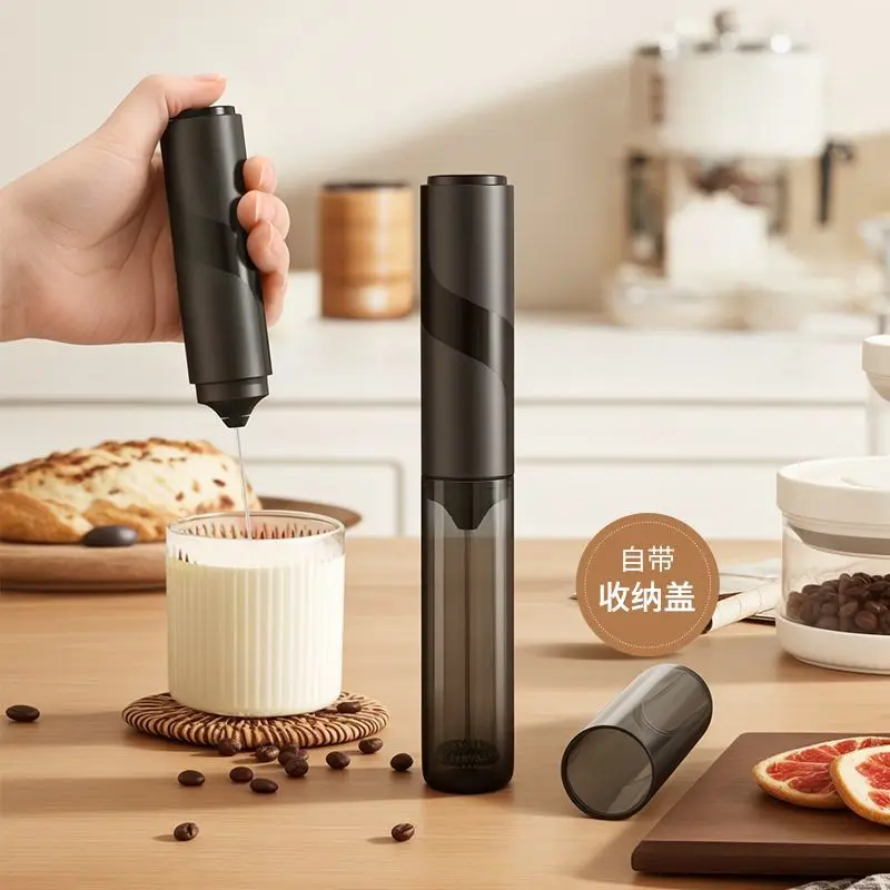 1 AA Battery Powered Coffee Milk Mixer, Egg Beater, Milk Frother