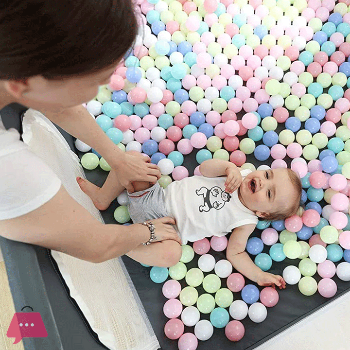 Shopino Baby Playpen Kids Large Playard Ball Pit Indoor & Outdoor Kids Activity Center Infant Safety Gates with Breathable Mesh Sturdy Play Yard for Toddler Portable Childrens Fences - 5.9 feet x 4.92 feet