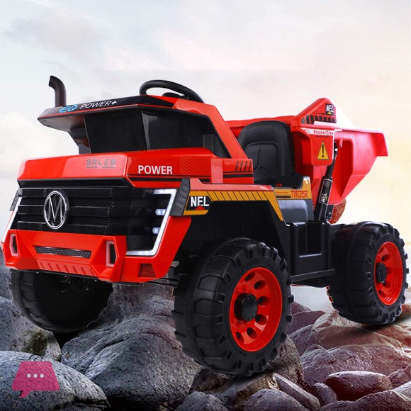 Caterpillar Kids Ride on Battery Operated Truck for Kids Ride on Toy Kids Car with Bluetooth, Music & Light