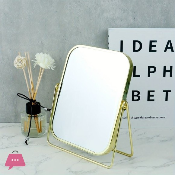 Double Sided Desktop Vanity Mirror