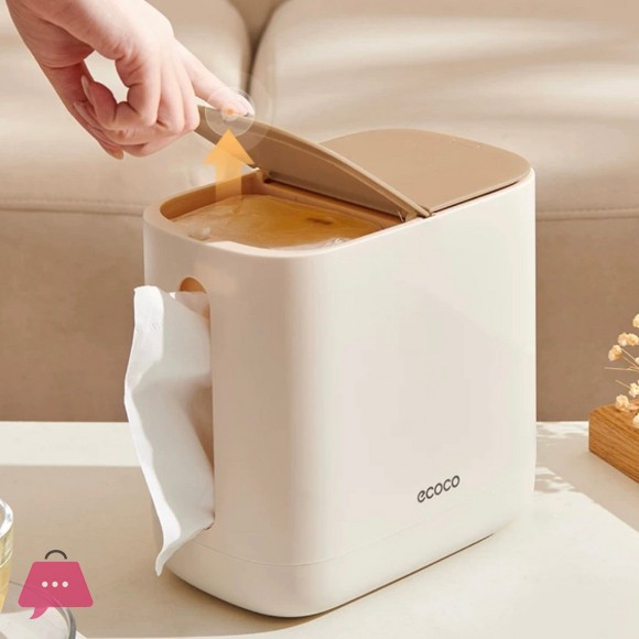 Ecoco 2 In 1 Tissue Box Holder