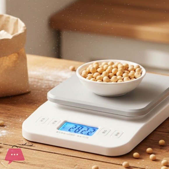 ECOCO Kitchen Electronic Weight Scale Kitchen Scale Cooking Scale, LCD Digital Scale Baking Utensils