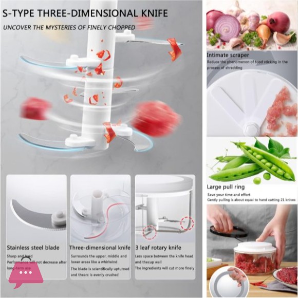 ECOCO Manual Vegetable Chopper