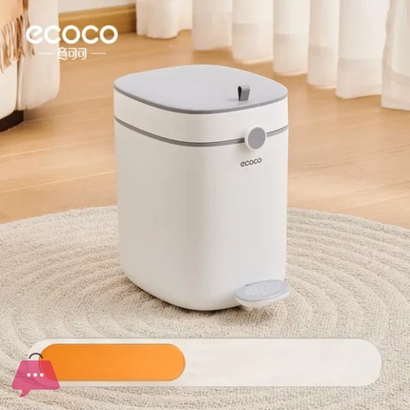 Ecoco Pedal Garbage Can-Upgrade Style-Big 12 Liter