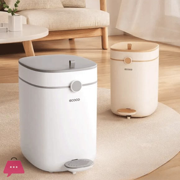 Ecoco Pedal Garbage Can-Upgrade Style-Big 12 Liter