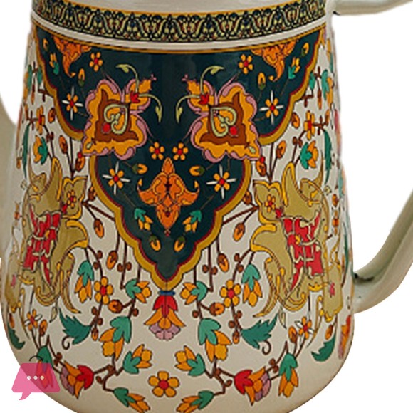 Enamel Coffee Pot Multiuse Large Capacity 1.2L