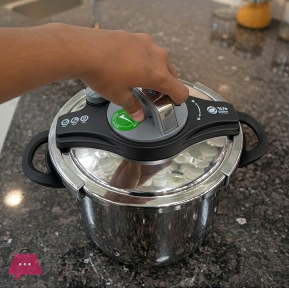 Falez Premium Stainless Steel Pressure Cooker 7-Liter