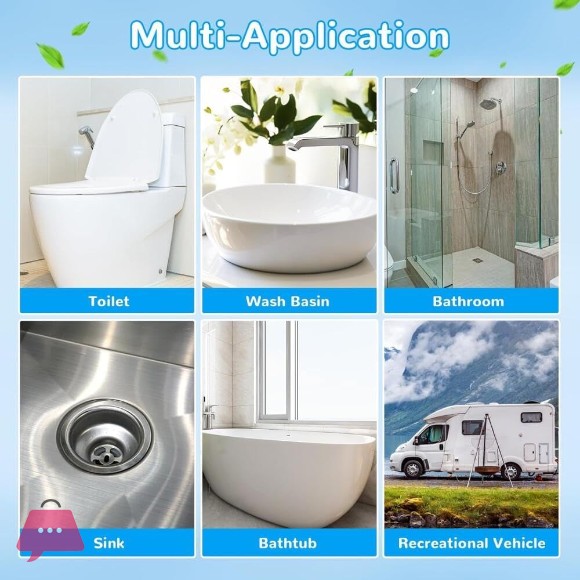 Goodern Toilet Bowl Cleaner,3PCS Scent Toilet Cleaner Hanging Bathroom Toilet Tank Cleaner