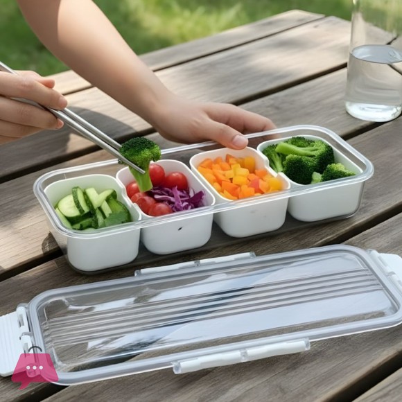 Heavy Duty 4 Grid Storage Box