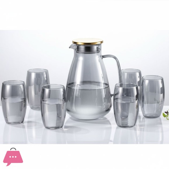 High Borosilicate Water Set of 7