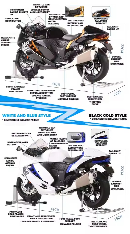 spray-1:6-suzuki-hayabusa-gsx-1300r-alloy-diecast-motorcycle-model