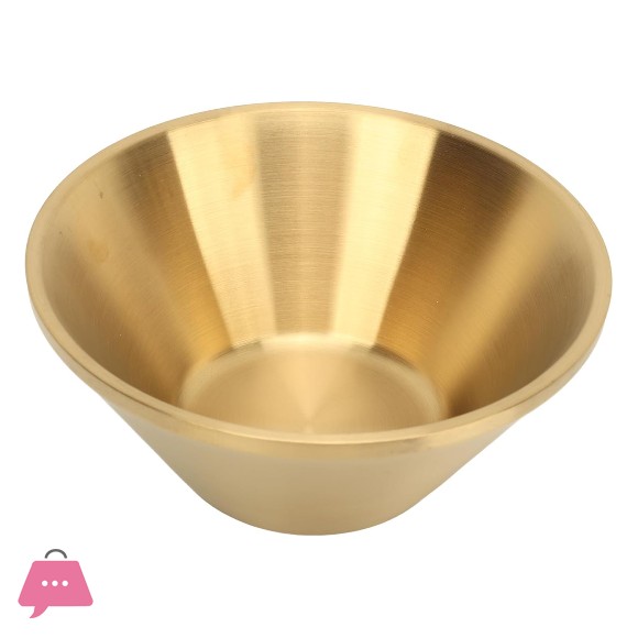 Stainless Steel Gold Dip Bowl