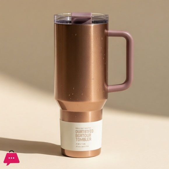 40oz PROTOUR Mesa Rose Polished Rose Gold H2.0 Tumbler Quencher Limited