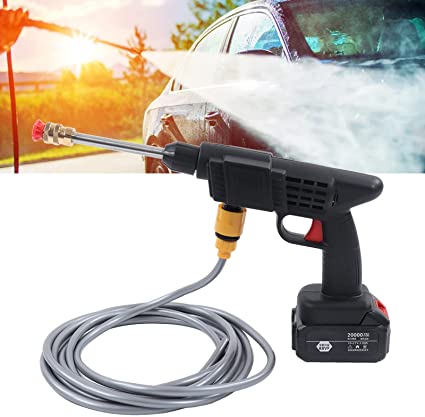 2 Battery+Brief Case Cordless Powerful Pressure Washer