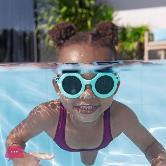 Bestway Aquashade Swimming Goggles UV-protective, Clear Vision - 21178