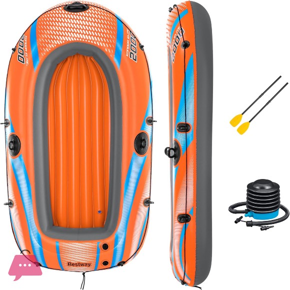 Bestway Boat Kondor Elite 2000 Inflatable Raft Set - 61141