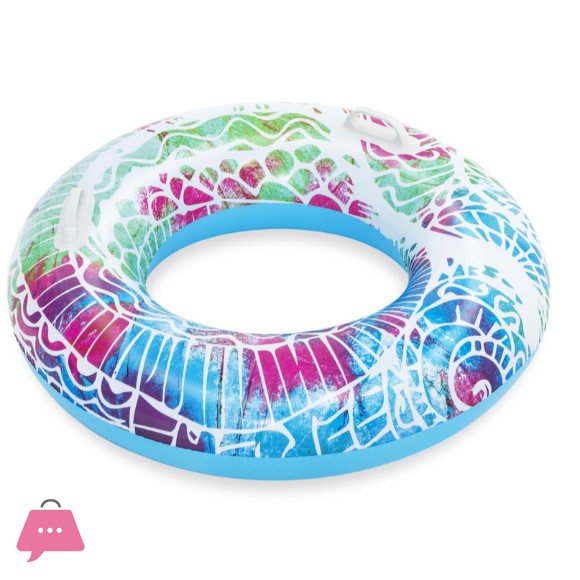 Bestway Heavy Duty Handles Swim Float Ring 36 Inch 36084